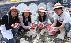 지구촌 아동 위한 ‘사랑의 동전밭’ 수거