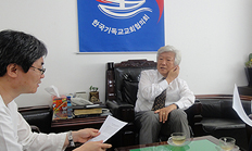 기독교사회운동진영 대표들 NCCK 방문