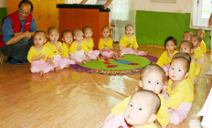 평양서 밀가루 지원 모니터링 실시