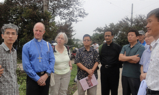 CCA 대표단 제주 강정마을 방문