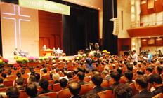 WCC 총회 한국준비위원회 감사예배