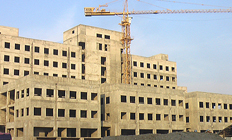 건설이 중단된 ‘조용기 심장병원’