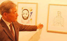 안재웅 박사 큰 아들 안준현씨 전시회