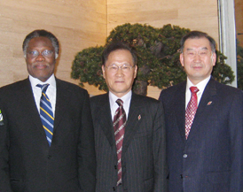 WCC 코비아 총무와 함께한 고수철 목사