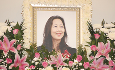 환하게 웃고있는 영정 속 故 이민아 목사