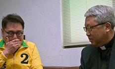 ‘나꼼수’ 김용민 후보 찾은 이동원 목사