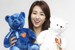 탤런트 박하선, 광고모델로 재능기부