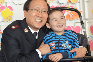 한국구세군, 키르키즈스탄 어린이 심장병지원 사업 펼쳐