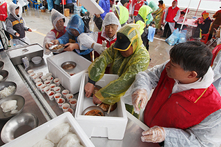 구세군, 여객선 침몰 현장에서 긴급구호활동 수행 