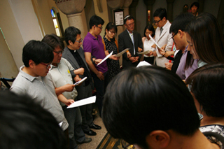 이스라엘과 팔레스타인 평화 위해 기독교인들 두손 모아