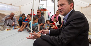 IS에 의한 추방 주민에 대해 신속한 국제지원 필요  