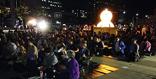 목회자 304인, 광화문 광장서 철야기도회 가져