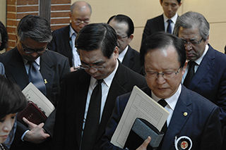 고 곽송 방지일 목사 장례예배 엄수