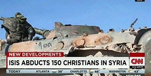 이슬람국가, 시리아 기독교인 납치