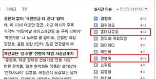 예장합동, 전병욱 목사 면직 상소 재차 반려