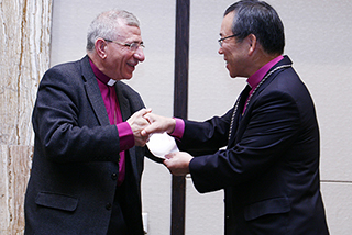 [포토] 유난 LWF 의장 방한 환영 조찬기도회