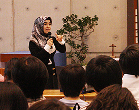 성공회대 채플에 나타난 무슬림 연사 