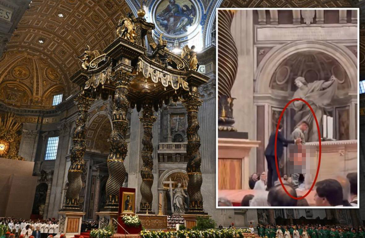 바티칸 대성당 제단 훼손 사건