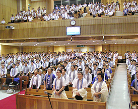 감리교 개혁 위해 모인 목회자들 