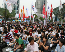 용산참사 반년이 다 되가는데..