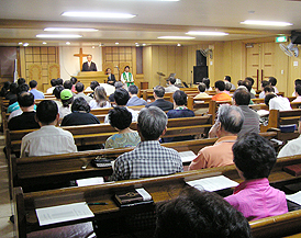 민족화해주간 세번째 예배는 ‘청파교회’