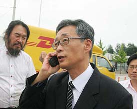 쌍용자동차 방문한 NCCK 권오성 총무