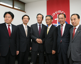 정몽준 한나라당 대표 NCCK 방문