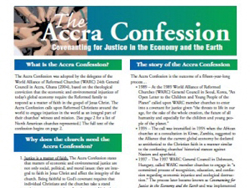 WARC 세계 경제 정의와 지속가능한 지구공동체 성명 발표