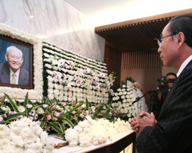 한국대학생선교회(CCC) 김준곤 총재 소천