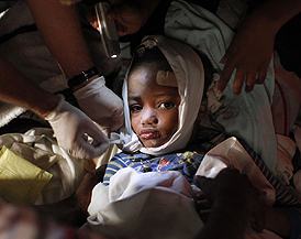 아이티 최악의 강진 현장