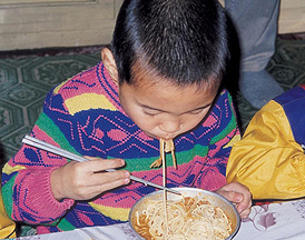 밀가루로 사랑을 전합시다