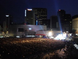 올해도 시청앞 광장에서 ‘부활과 화해’를