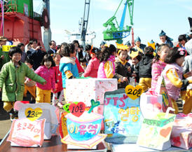 국제구호기구 JTS, 북한 식량 선적