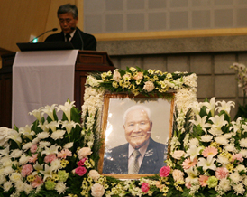 고 ‘난곡’ 조향록 목사 장례예배 열려