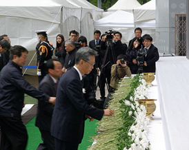 NCCK 회장·총무, 천안함 희생자 추모
