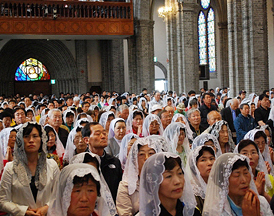 4대강 사업 반대 생명 평화미사 열려