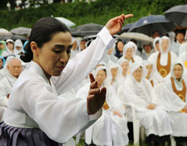 생명의 강을 위한 4대 종단 공동 기도회 열려