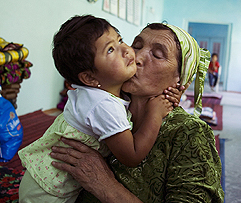 전쟁에 고통받는 아이들