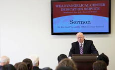 WEA, 에반젤리컬 센터 문 열다