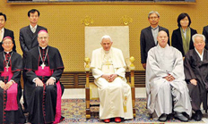 종지협 6대 종교 지도자들 교황청 방문