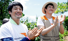 월드비전 지진희·유지태 르완다 가다