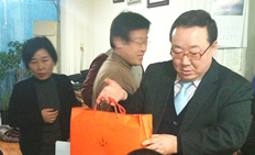 은행골우리집 송년모임에 간 권영종 목사